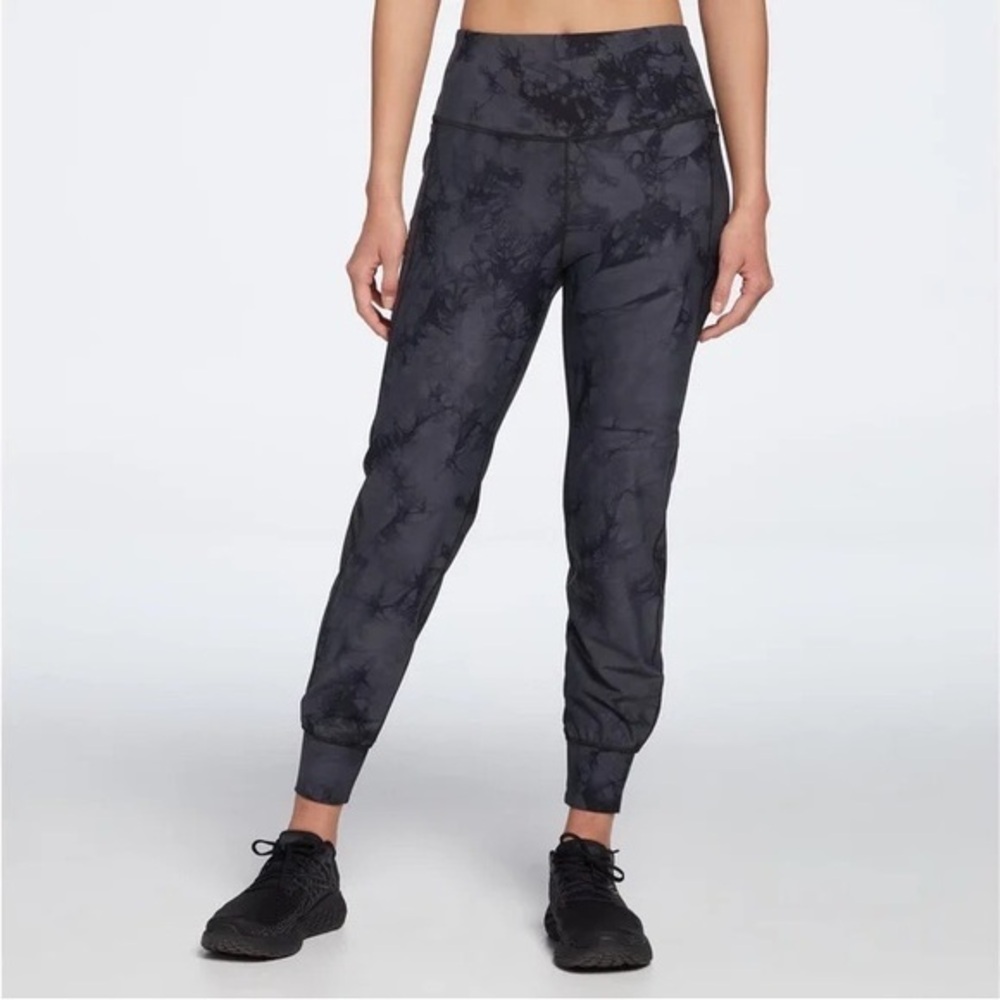 Calia By Carrie Underwood Core Energize Jogger Pants Pure Luce Black Tie-Dye XS
